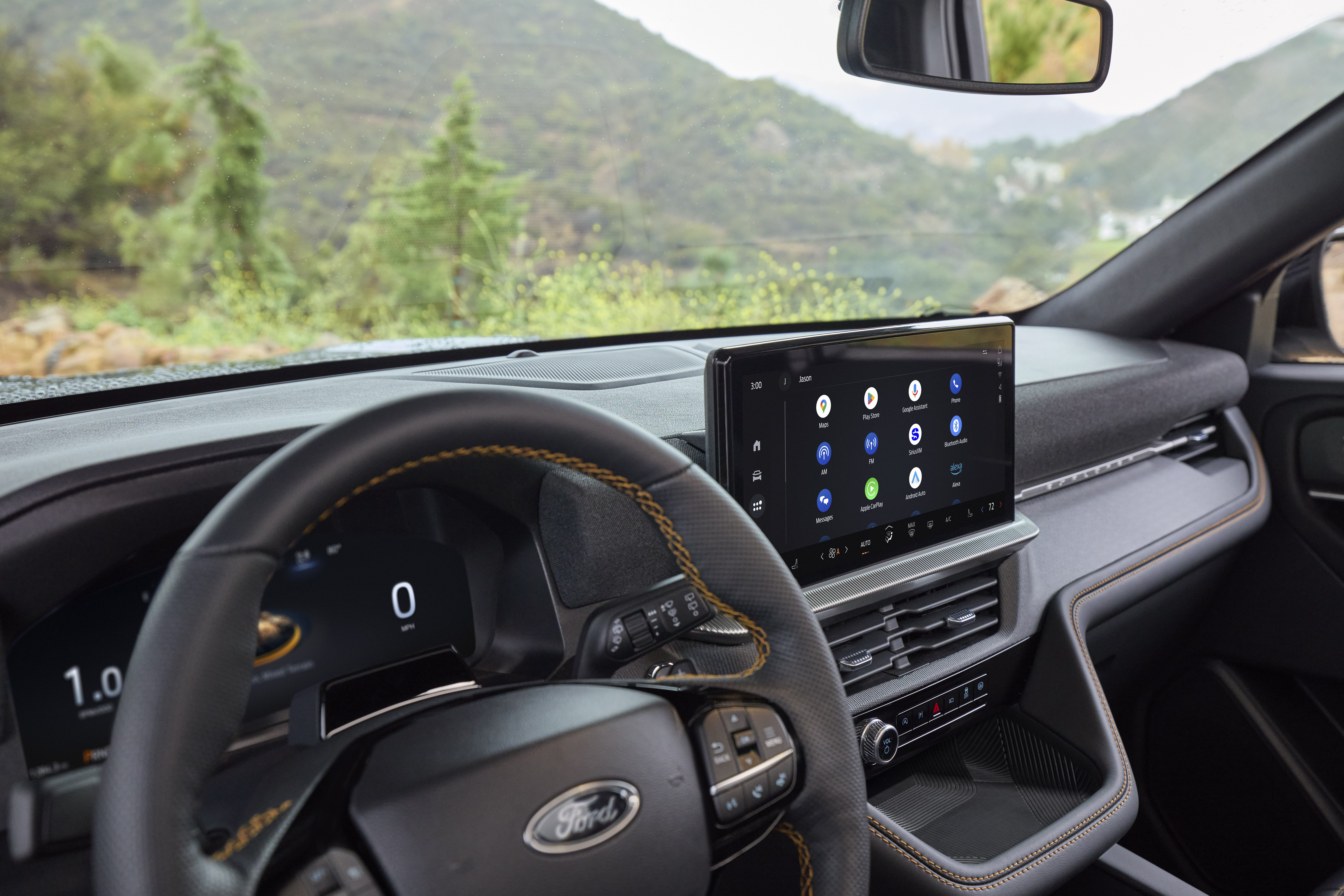 The interior of the Explorer Tremor.